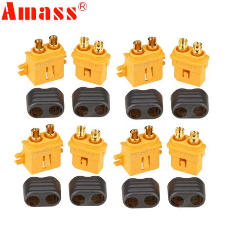 Amass Xt L Xt L Connectors Plugs With Sheath Housing Male Female