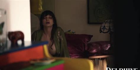 Delphine Films Naughty Brunette Alex Coal Welcomes Her Busty Neighbor Lexi Luna Lesbian