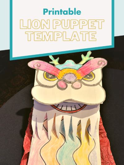 Celebrate Lunar New Year And Boost Literacy - Lion Puppet