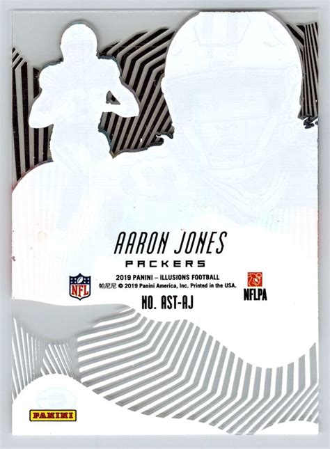 Panini Illusions Ast Aj Aaron Jones Green Bay Packers Astounding