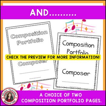 Music Composition: FIVE Music Composition Worksheets Set 2 | TpT