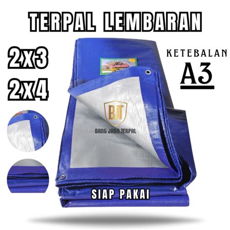 Terpal Plastik A Ukuran X Meter Lazada Indonesia