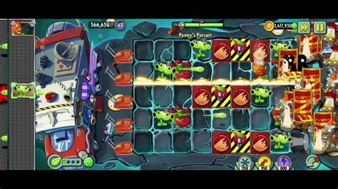 Pvz 2 Plants Vs Zombies 2 Penny S Pursuit Level 1 Gameplay