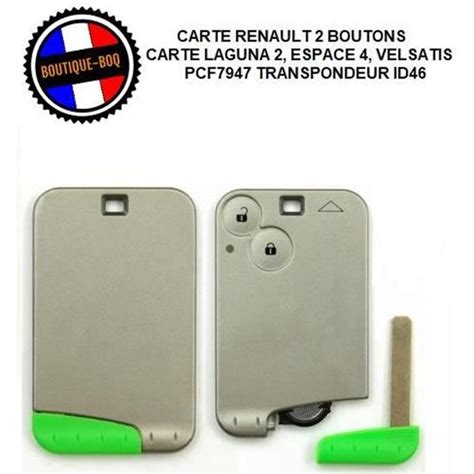 Carte Compl Te Vierge Programmer Pcf Id Renault Espace Laguna