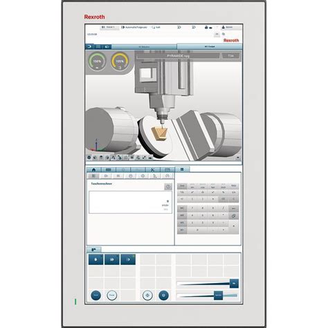 Hmi Con Touch Screen Multitouch Dr Bosch Rexroth Electric Drives