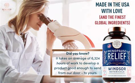 Amazon Menopause Supplements For Women 5 HTP Dong Quai Black Cohosh For Menopause Hot