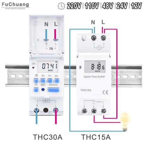 Minuterie Num Rique Programmable Hebdomadaire Pour Contr Le De