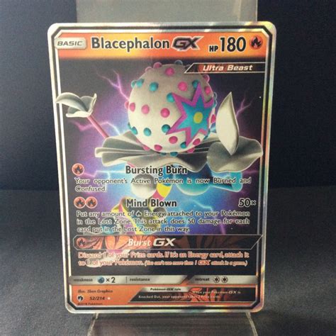 Blacephalon GX Sun Moon Lost Thunder 52 214 English Mint TCGX