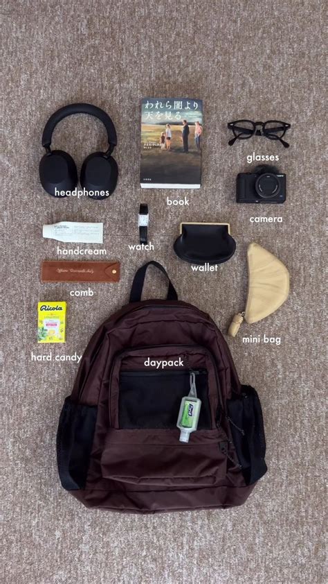 Everyday Bag Essentials School Bag Essentials Handbag Essentials