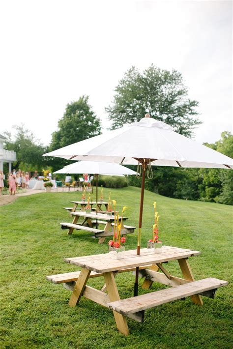 Staggering Picnic Table With Umbrella Photos | Darkata