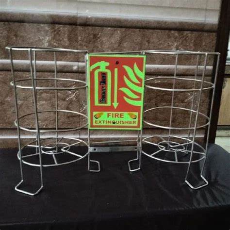 Stainless Steel Fire Extinguisher Stand At Rs Piece Fire