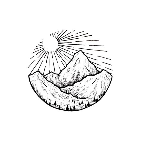 Rocky Mountain Drawing At Explore Collection Of