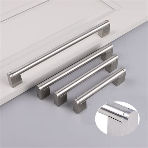 Probrico Boss Bar Kitchen Brushed Nickel Cabinet Handles Pulls