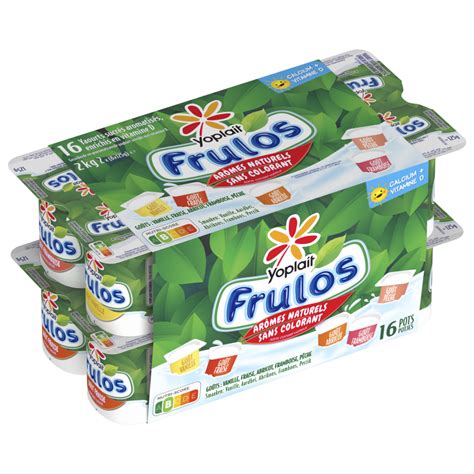 Yaourt aromatisé aux fruits Goût panaché Yoplait