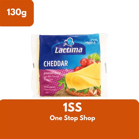 Lactima Cheddar Slice 130g Lazada PH