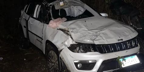 Empres Rio De Monteiro E Filho Sofrem Acidente De Carro Em Pernambuco