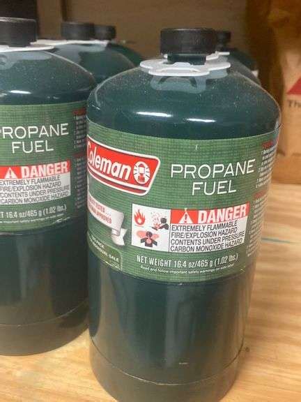 1lb Propane Tanks Gregg Auctions