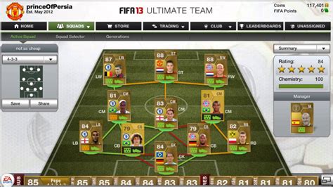 Hybrid Squad Builder Fifa Ft Robben And Hazard Youtube