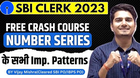 All Latest Pattern Of NUMBER SERIES SBI Clerk 2023 Crash Course