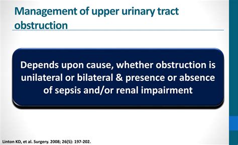 Ppt Management Of Upper Urinary Tract Obstruction Powerpoint Presentation Id 8881917