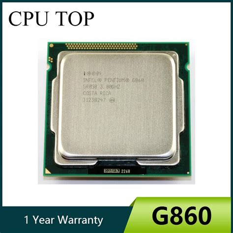 Intel Pentium G860 procesador 3 0 GHz 3MB de caché LGA1155 Dual Core