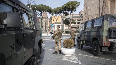 Esercito A Livorno In Arrivo Militari Di Strade Sicure