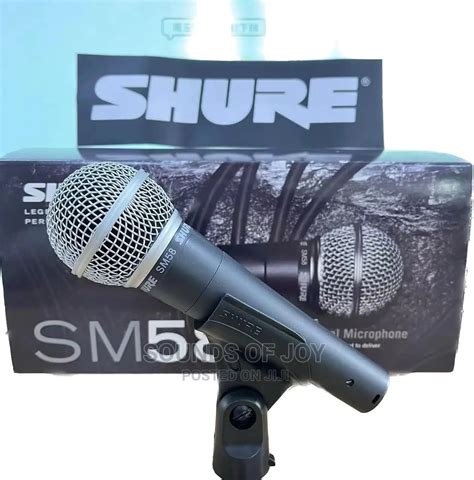 Shure Sm58 Lc Legendary Cardioid Dynamic Vocal Microphone In Lekki