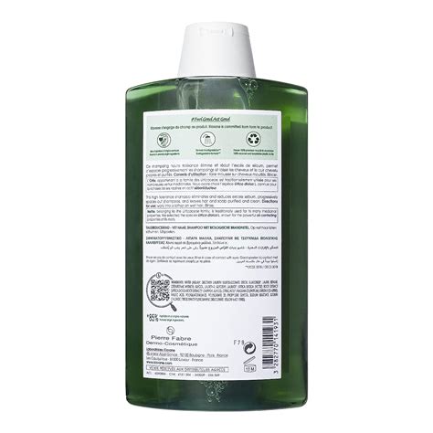 Buy Klorane Shampoo With Nettle For Oily Hair And Scalp Regulates Oil