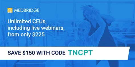 150 Discount With Medbridge Promo Code Tncpt The Non Clinical Pt