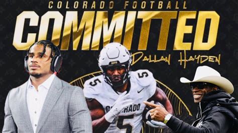 🚨huge Get For The Cu Buffs‼️ Rb Dallan Hayden Commits‼️🔥🦬😤 Coach Prime