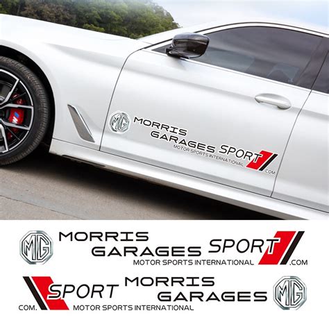 Vinyl Car Door Sticker Decal Styling Decoration For Morris Garages Mg 3