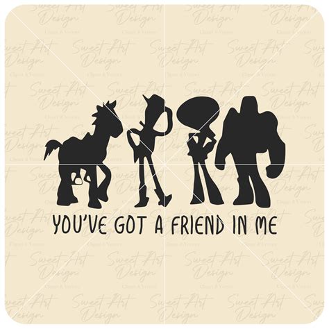 You've Got A Friend in Me SVG Toy Story SVG Andy Woody - Etsy