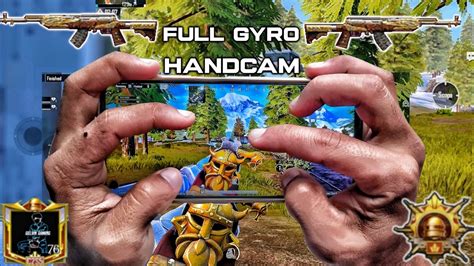 5 Finger Full Gyroscope Handcam 🔥pubg Mobile Bgmi Gelvin Gaming