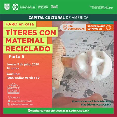 T Teres Con Material Reciclado Faro Indios Verdes