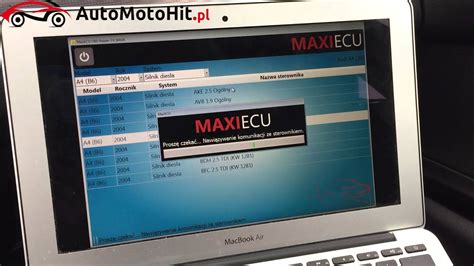 Maxiecu Program I Interfejs Do Pe Nej Diagnostyki Pojazdu Youtube