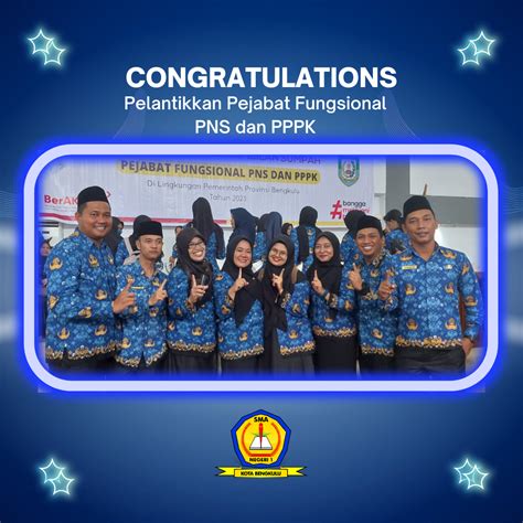 Congratulations Bapak Dan Ibu Guru Smansa Sman Kota Bengkulu