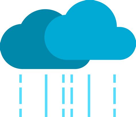 Cloud Rain Icon 36267522 Png