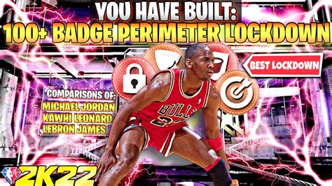 FIRST EVER 100 BADGE PERIMETER LOCKDOWN DEFENDER SMALL FORWARD BUILD