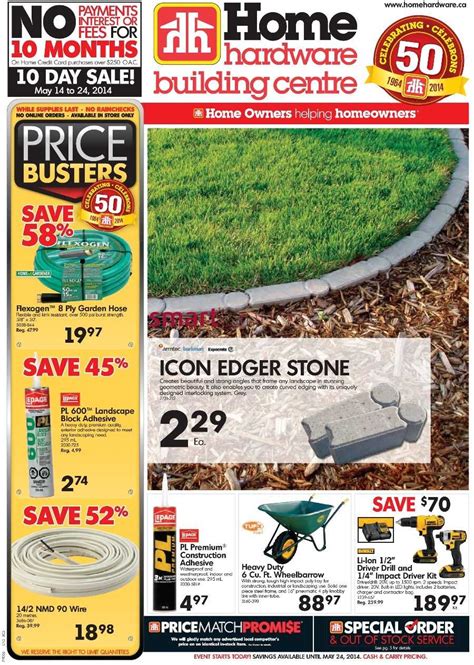 Home Hardware Building Centre Bc Flyer May To