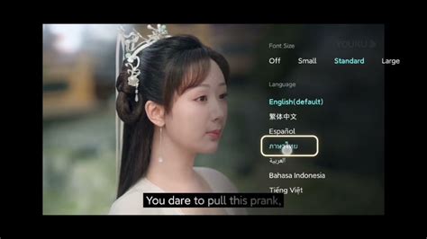 วิธีการเปิดซับไทยในแอป Youku International Youku Youtube