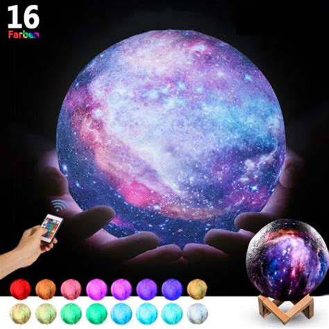 Led Mond Lampe D Nachtlicht Touch Sensor Moon Light Mondlicht Kinder