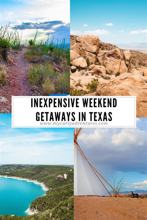 inexpensive weekend getaways  texas  weekend getaways