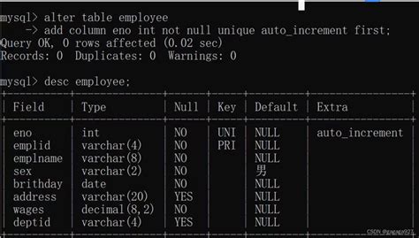 Mysql如何创建表 mysql创建一个表完整过程 CSDN博客