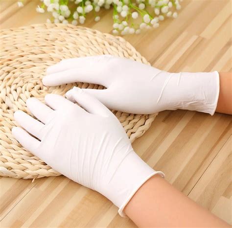 Medical Examination Gloves Powder Free Nitrile Gloves Cleaning Safety