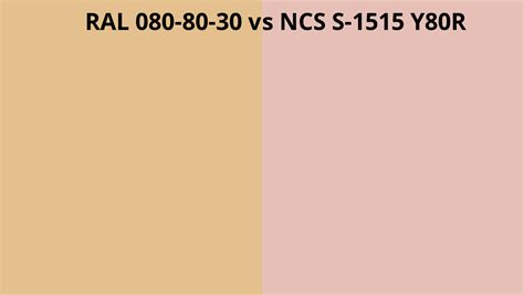 Ral 080 80 30 Vs Ncs S 1515 Y80r Ral Colour Chart Uk