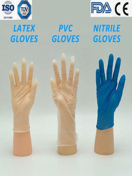 China Disposable Nitrile Glove Non Slip Textured En374 455 Ce Fda510k