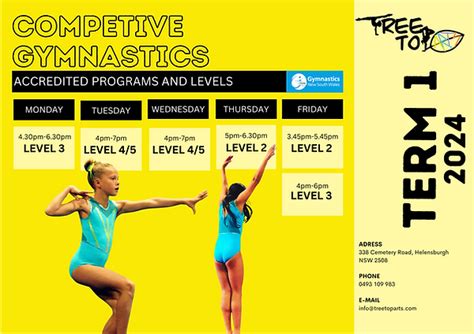 Competitive Gymnastics | Treetop Arts