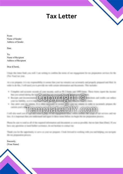 Tax Engagement Letter Sample With Examples In Pdf Word In 2023