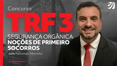 Trf Seguran A Org Nica No Es De Primeiros Socorros Prof