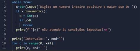 Crie um programa em Python que peça ao usuário que digite um número